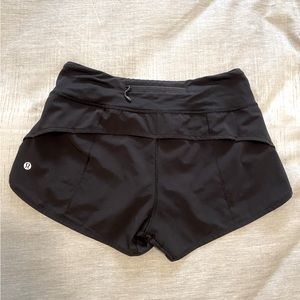 Lululemon Low-Rise Lined Shorts - Black
